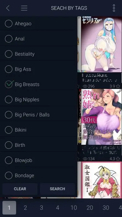 Hentaiser: The hentai and anime reader app
